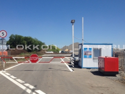 Контрольно-пропускной пункт (КПП) для строй объекта Аэропорт Южный в Сталинграде